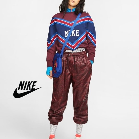 NWT $85 NIKE Women S High Rise Woven Python Snake Print Joggers Pant Sportswear - Picture 10 of 14